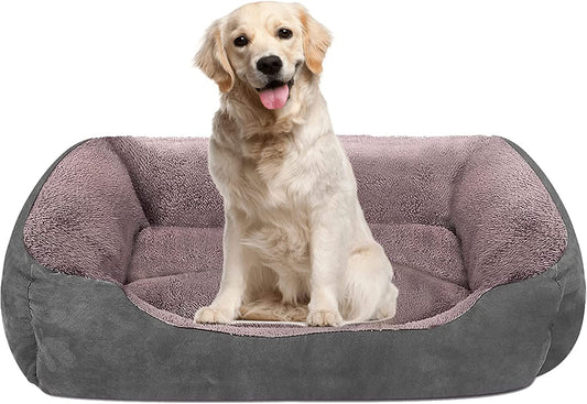 Bargain Mart - Chew Proof Dog Bed Couch Sofa, Breathable Dog Bed Couch for Small Medium Large Dogs Cat