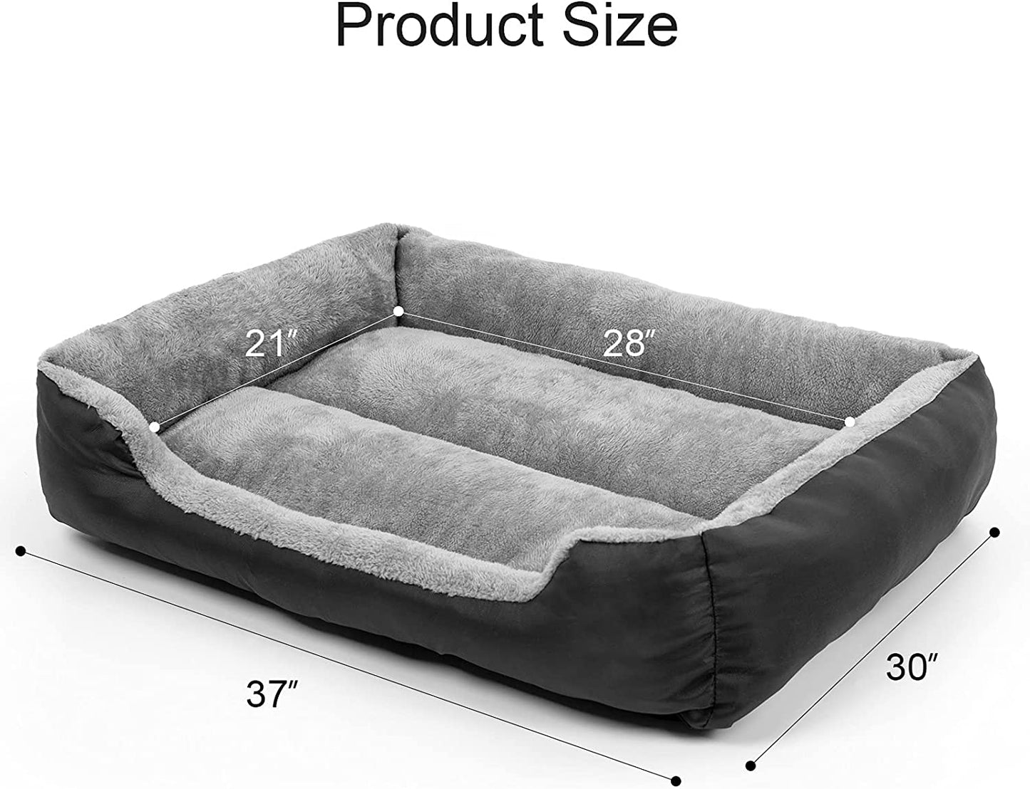 Bargain Mart - Washable Pet Bed Mattress Comfortable and Warming Rectangle Dog Bed