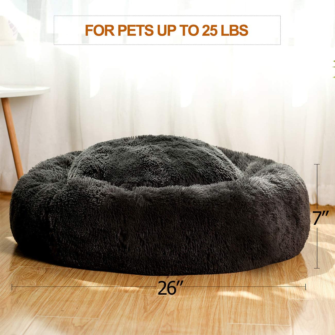 Bargain Mart - Comfortable Dog Bed for Medium Dogs with Removable Cushion