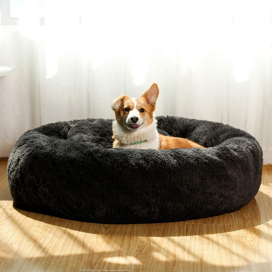 Bargain Mart - Comfortable Dog Bed for Medium Dogs with Removable Cushion