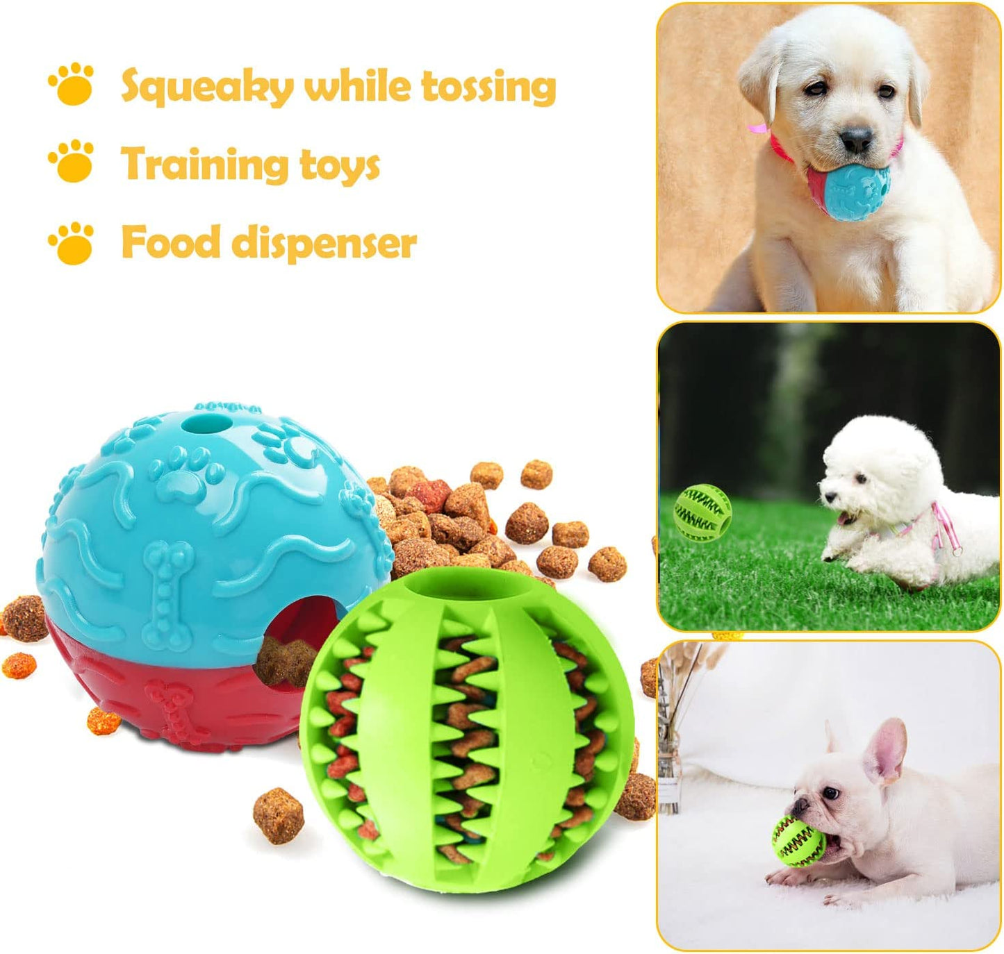 Bargain Mart - 20 Pack Puppies Teething Chew Toys for Boredom, Pet Dog Chew Toys with Rope Toys