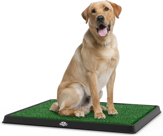 Bargain Mart - Artificial Grass Puppy Pad for Dogs Portable Training Pad with Tray