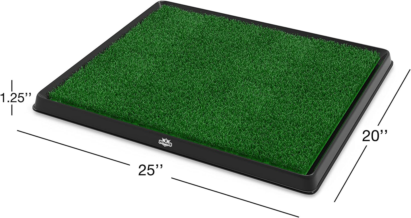 Bargain Mart - Artificial Grass Puppy Pad for Dogs Portable Training Pad with Tray